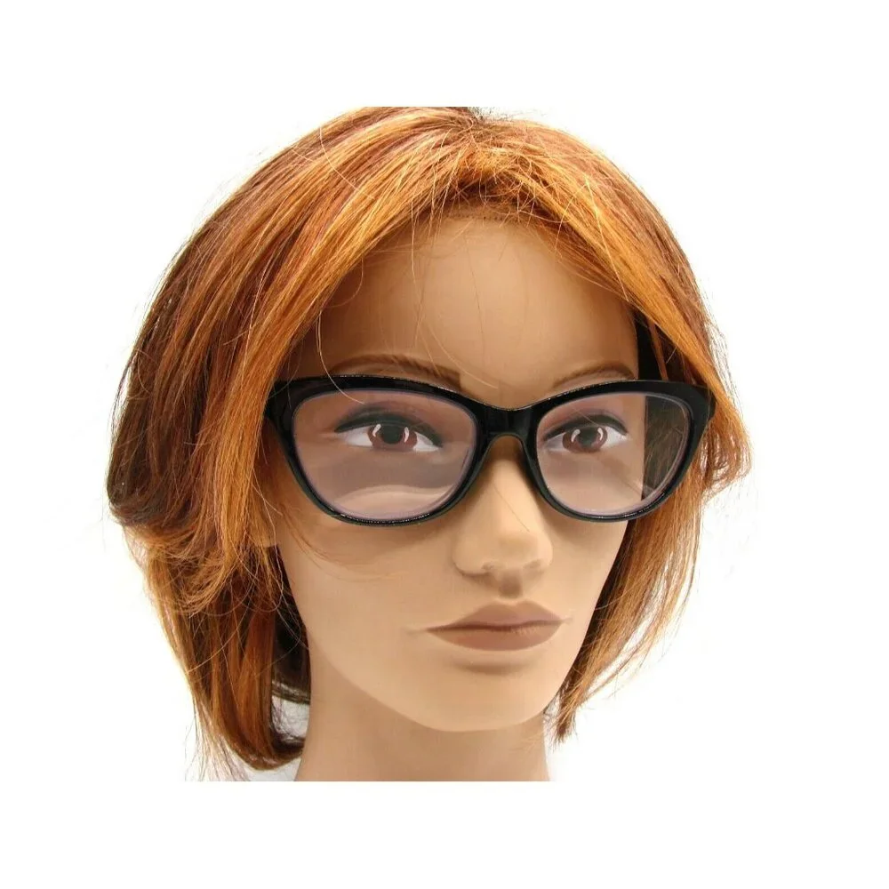 Black and Tortoise Full Rim Reading Eyeglasses PD62mm +3.50 BL Soft Case Unisex